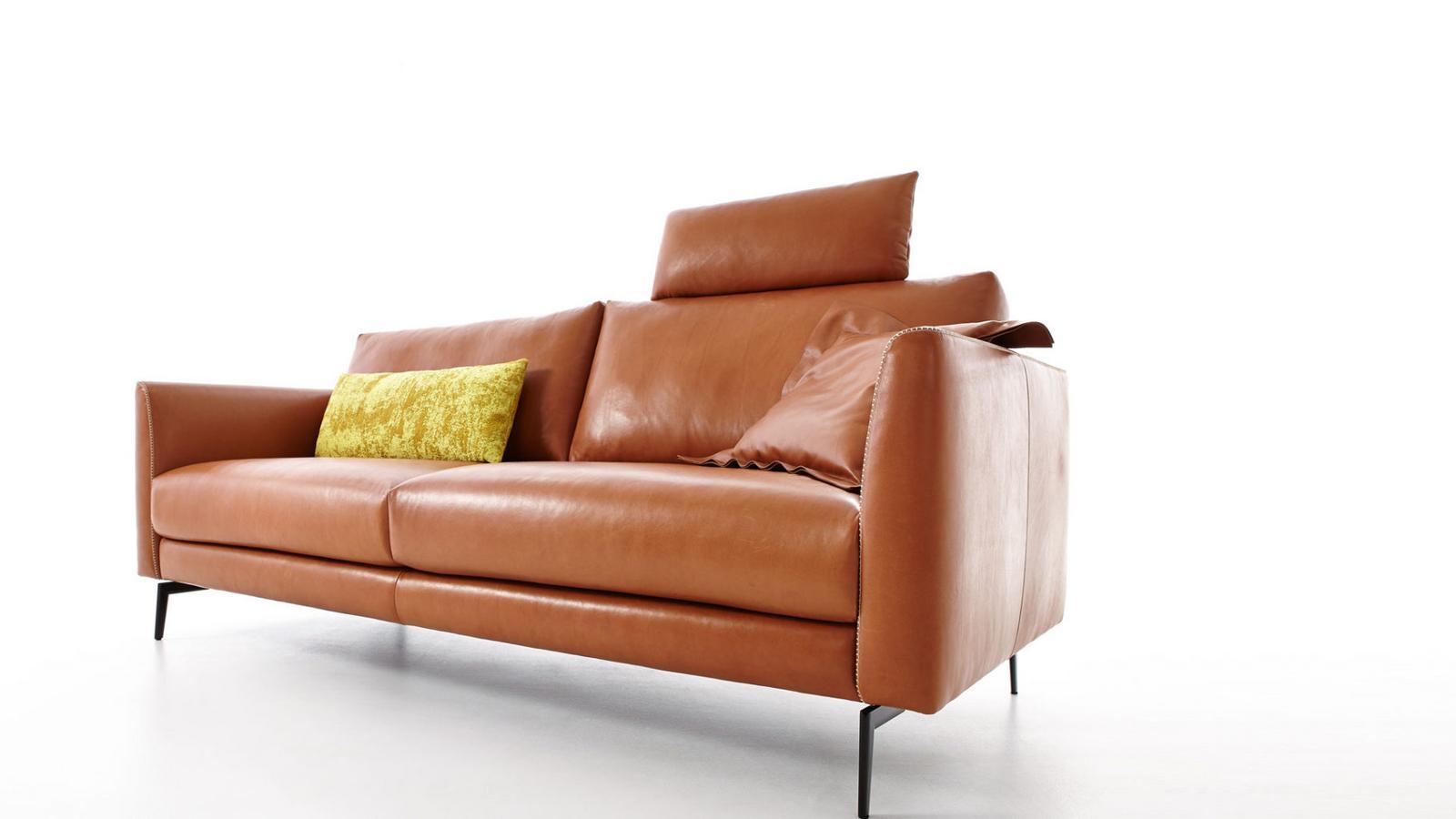 OMEGA Corner nabuk sofa