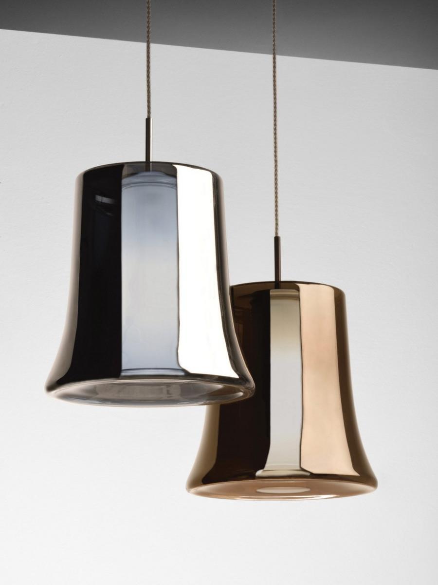 CLOCHE S LED Borosilicate glass pendant lamp