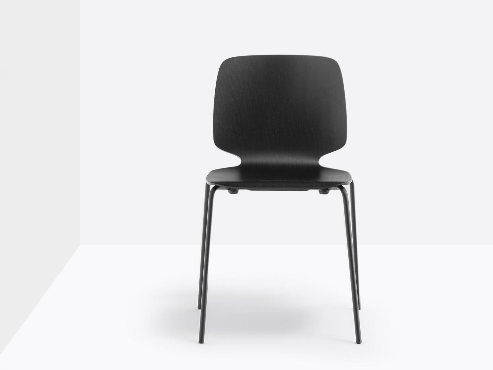 BABILA 2710 Stackable multi-layer wood chair