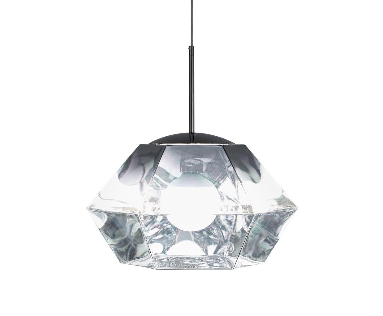 CUT Polycarbonate (pc) pendant lamp in a contemporary style