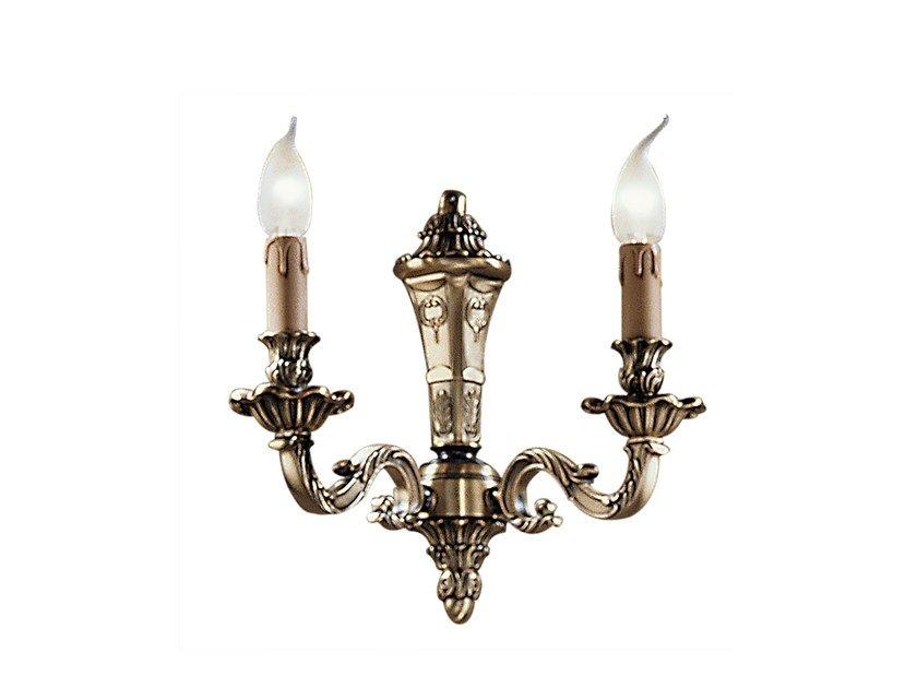 BORIS 098/A2 Antique brass wall light
