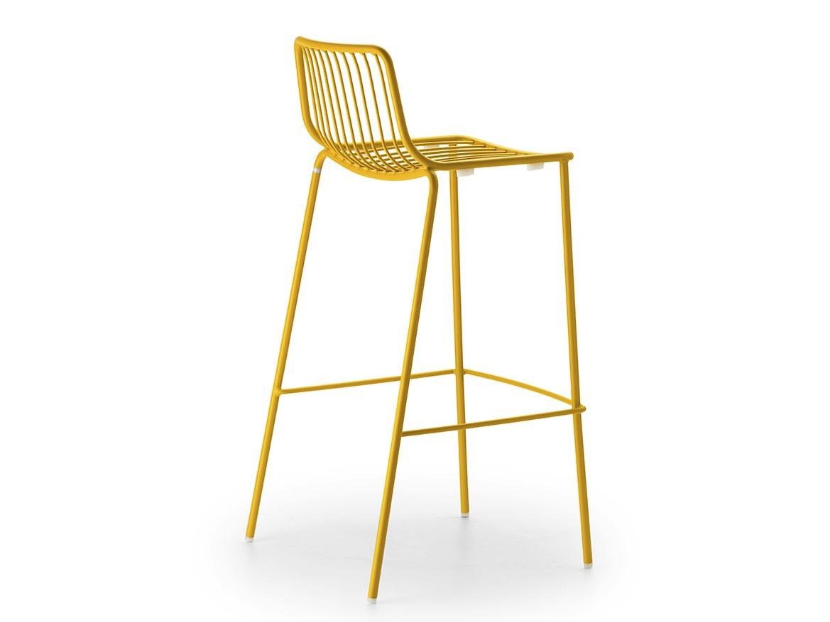 NOLITA 3658 High metal stool with back