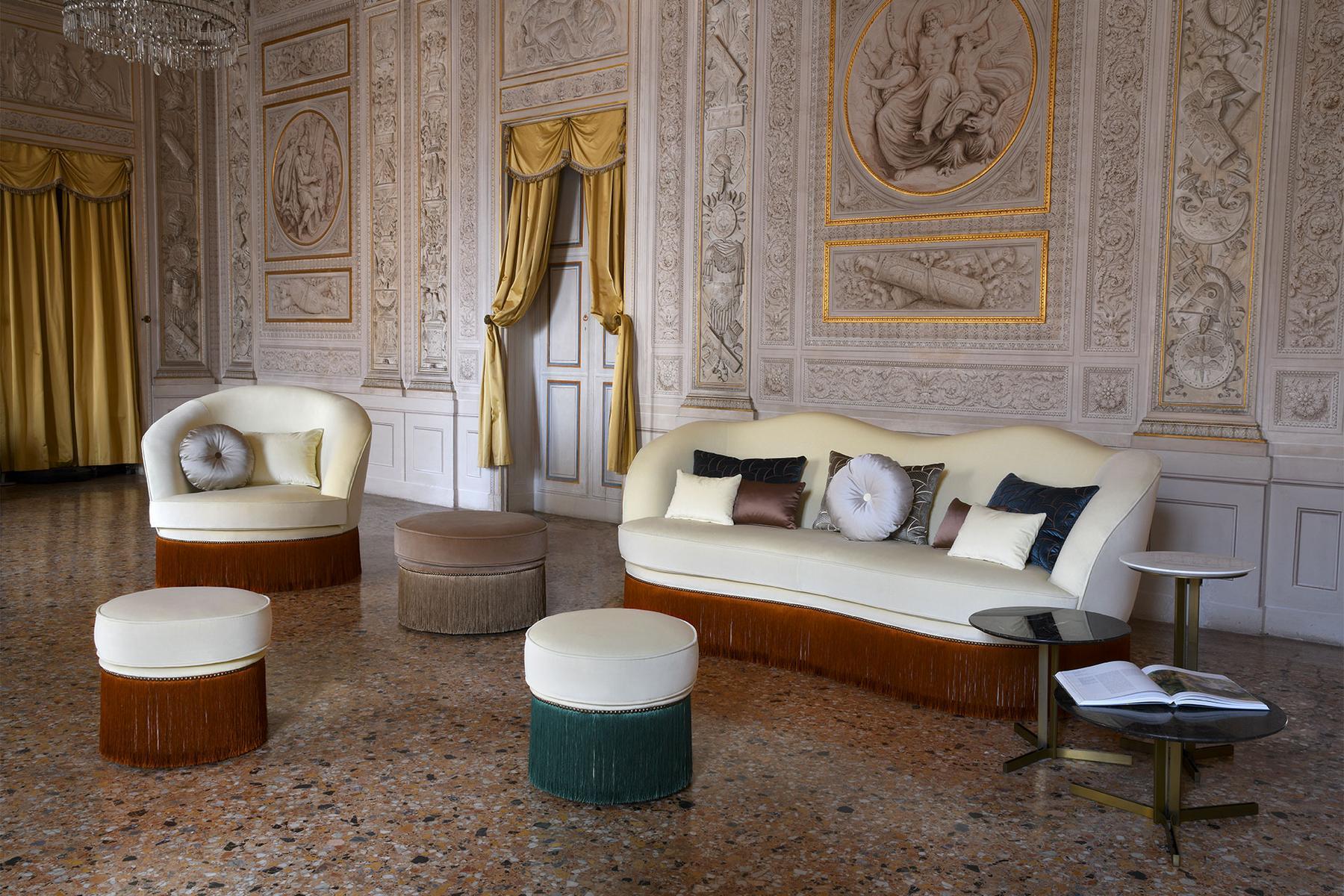 DIONE Leather sofa