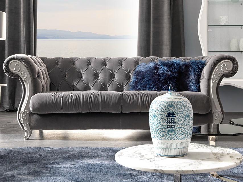 GABRIEL Tufted sofa