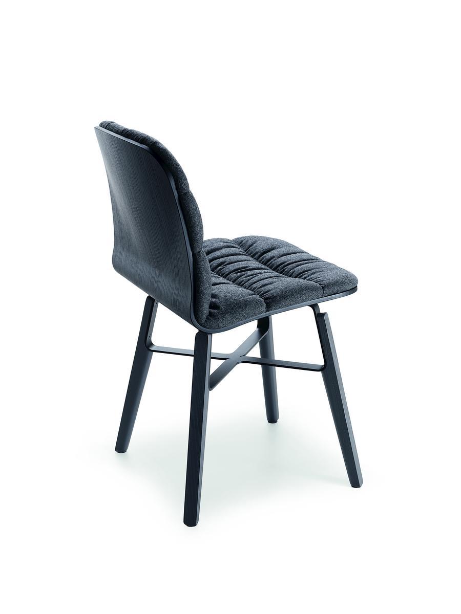 LIÙ S ML Upholstered fabric chair