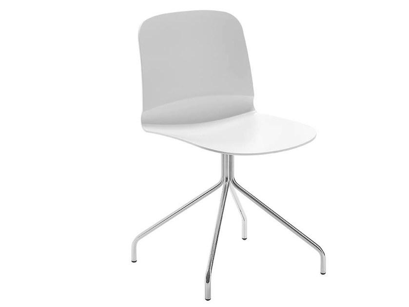 LIÙ X Trestle-based chair