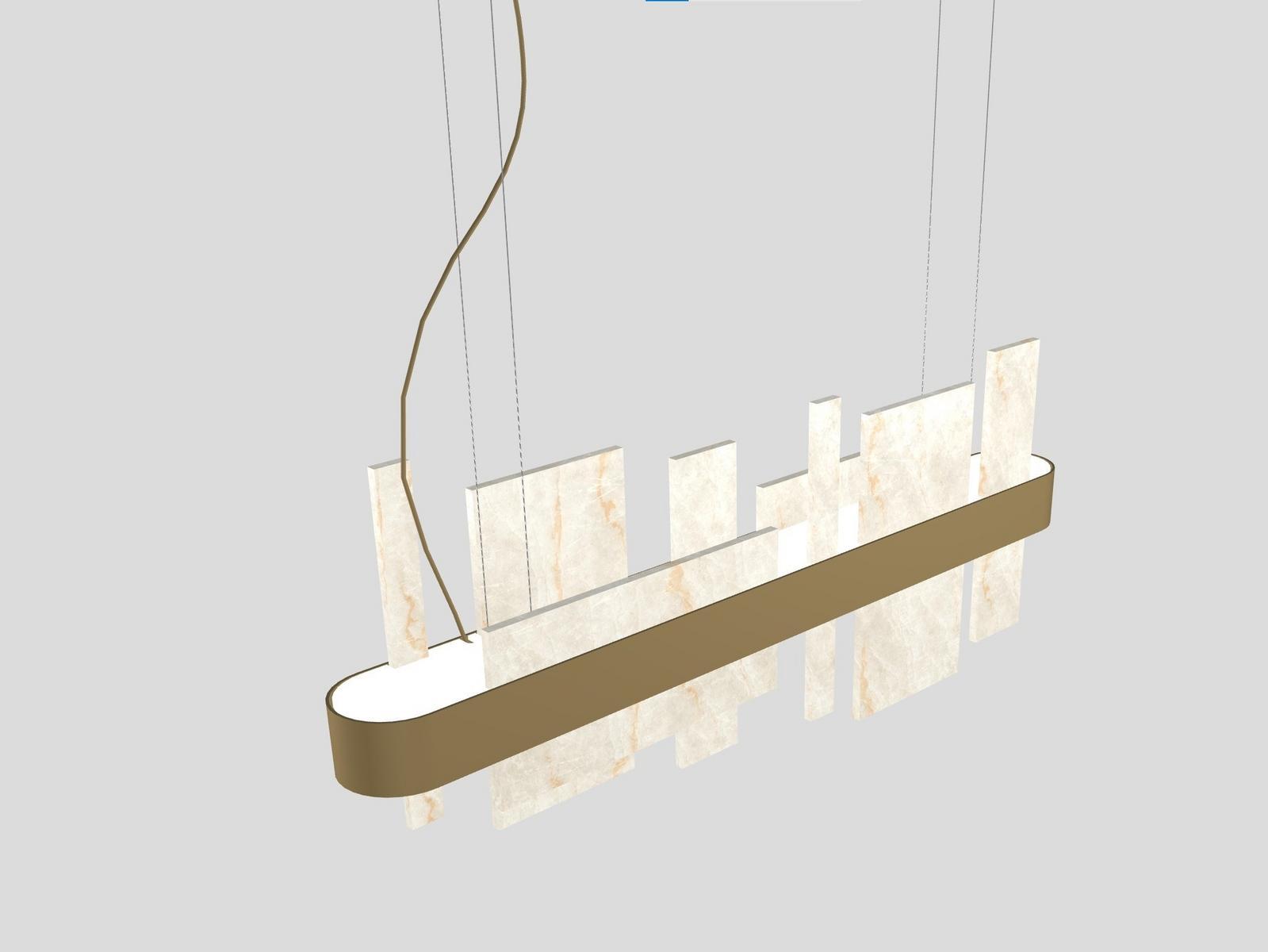 HONICÉ S70 LED onyx pendant lamp