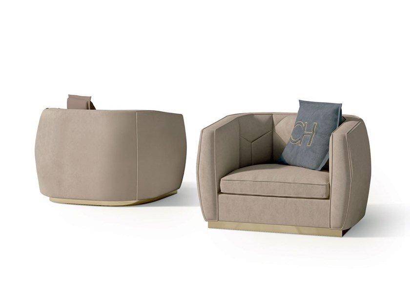 7137 - 7937 Nabuk armchair with armrests