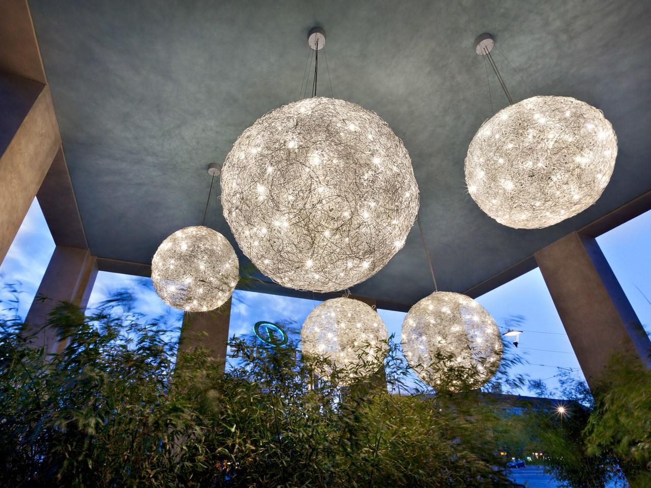 FIL DE FER IP65 LED outdoor pendant lamp