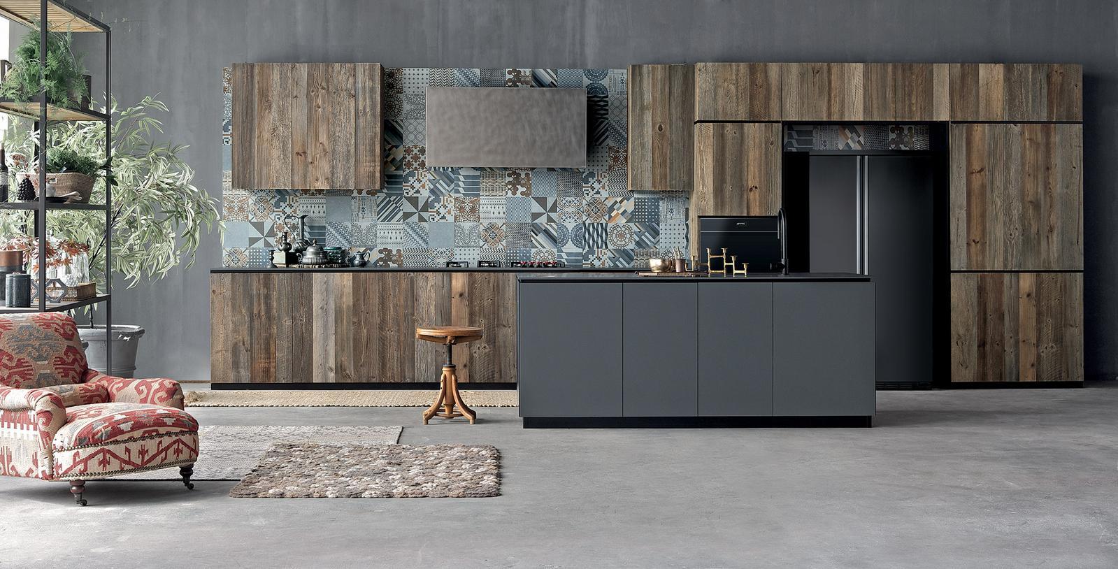 NATURAL SKIN Wood veneer kitchen