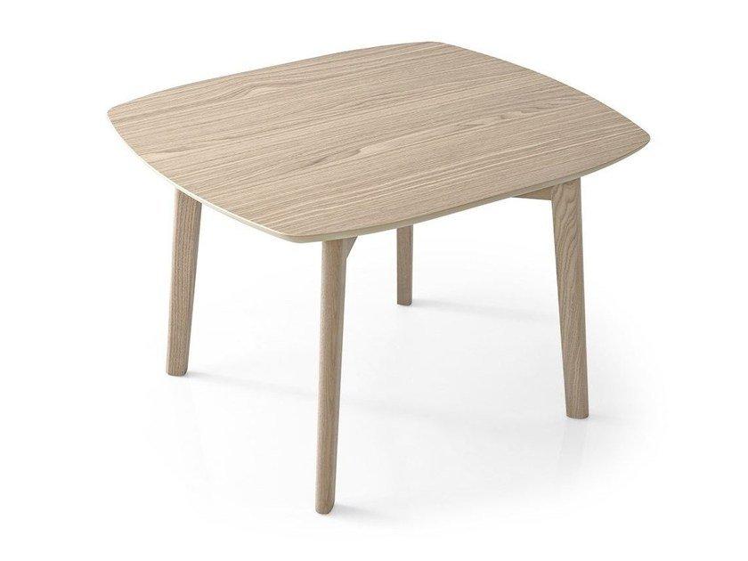 MATCH Square ash coffee table