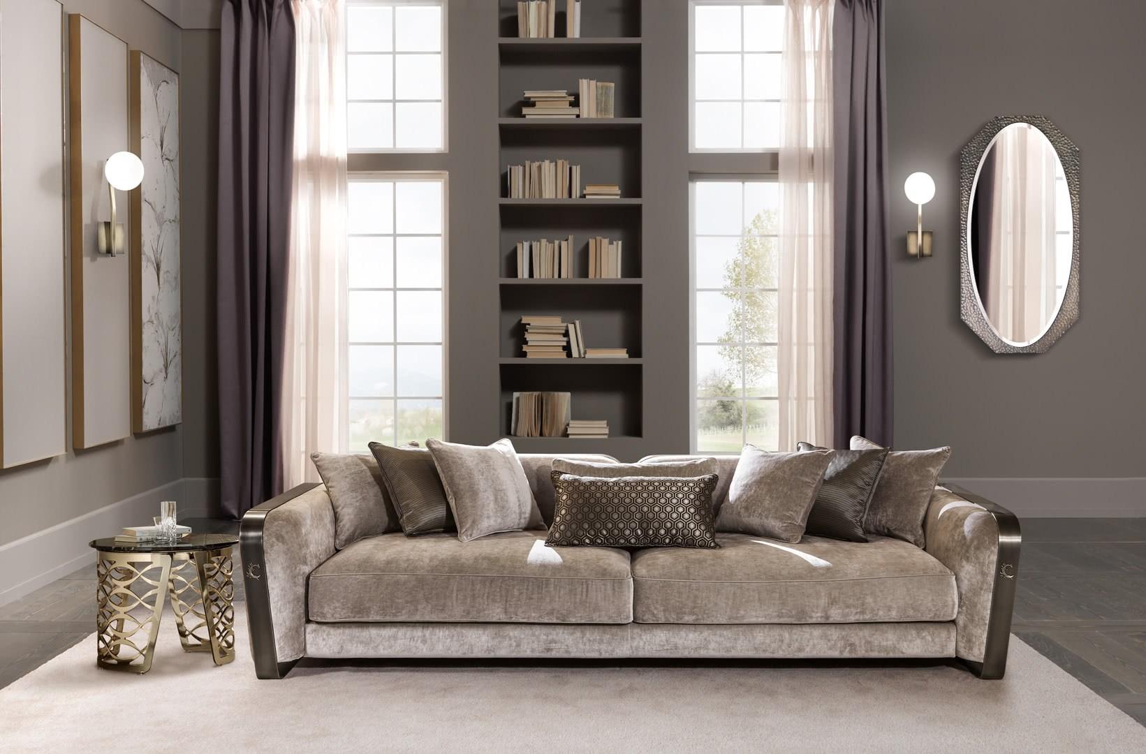 VOYAGE Velvet sofa