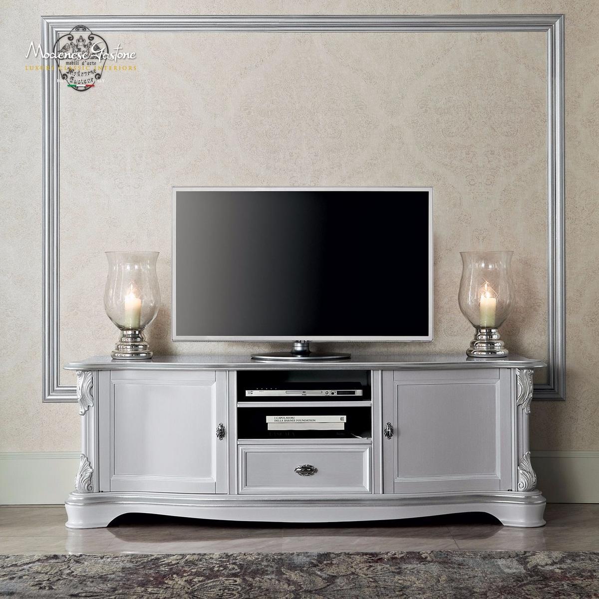 13111 Classic style wooden TV cabinet