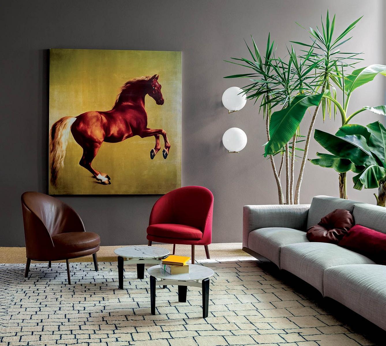 JULES Leather armchair