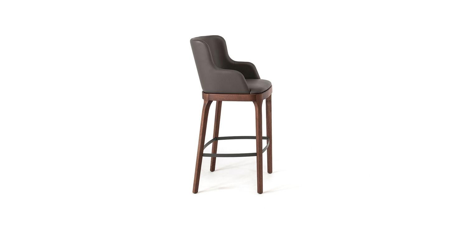 MAGDA Wood bar chair