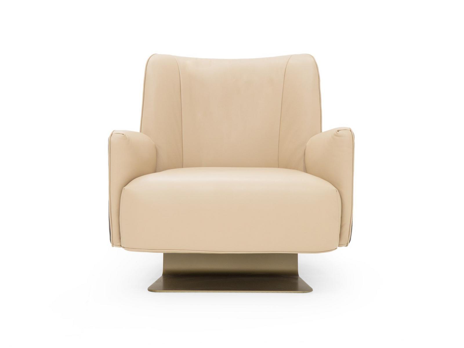 SUNRISE Leather armchair