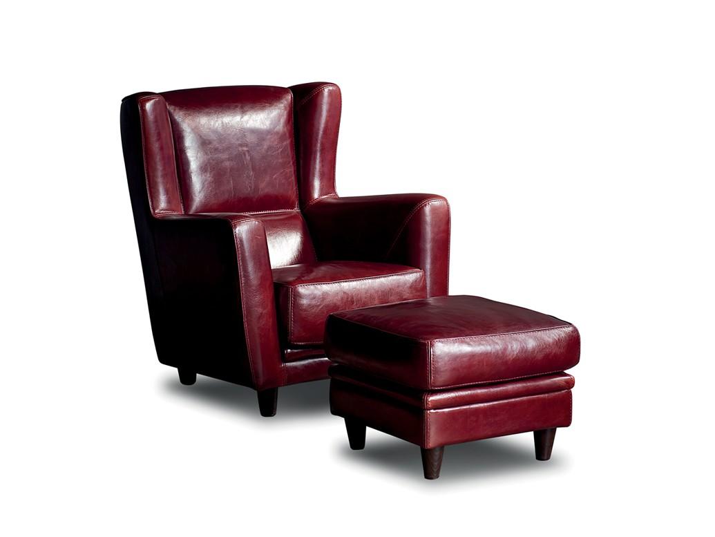 BERGÈRE Leather armchair