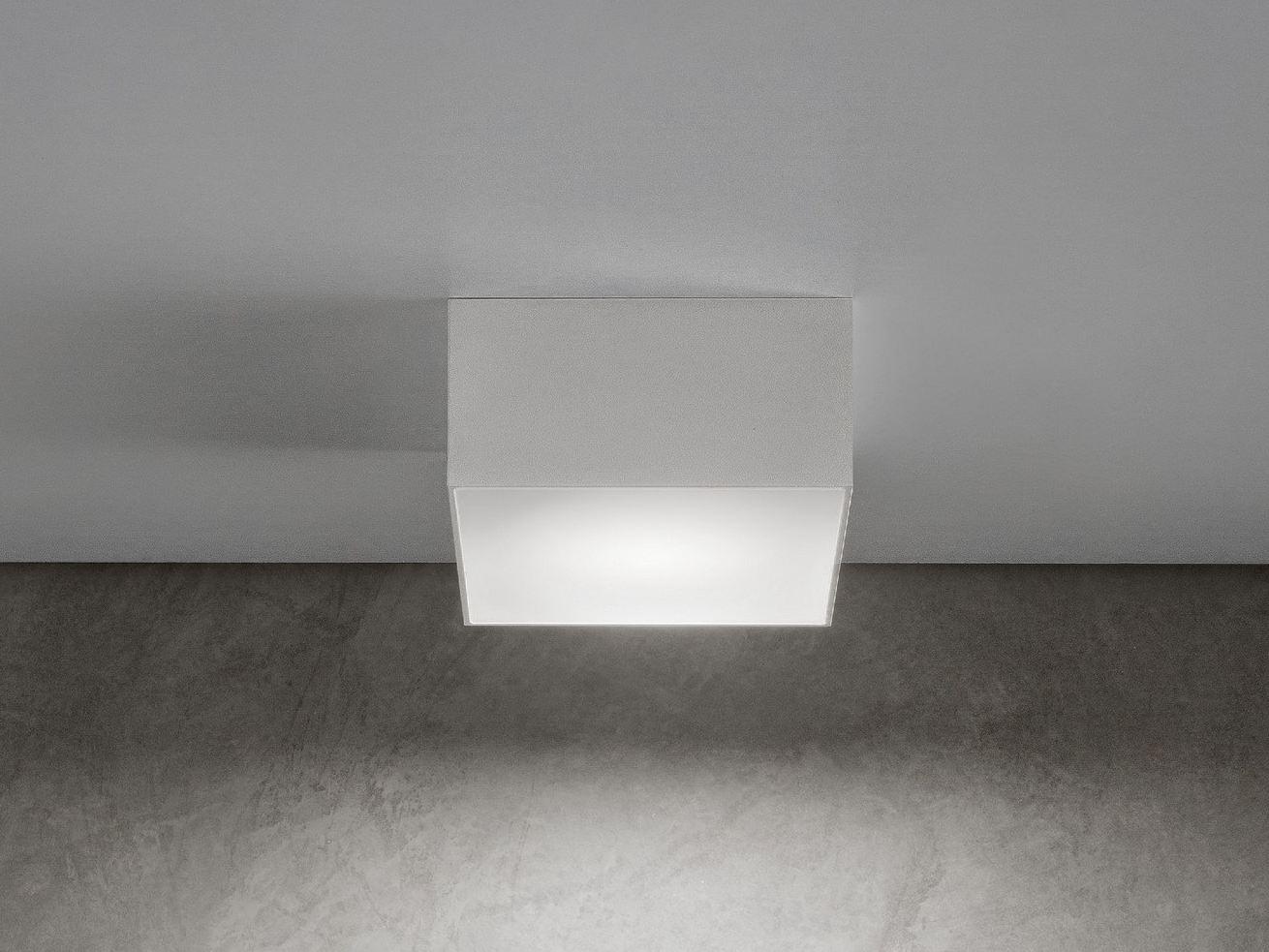 LITTLE BOX LED aluminium ceiling light