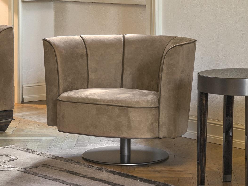 LUDWIG Nabuk armchair