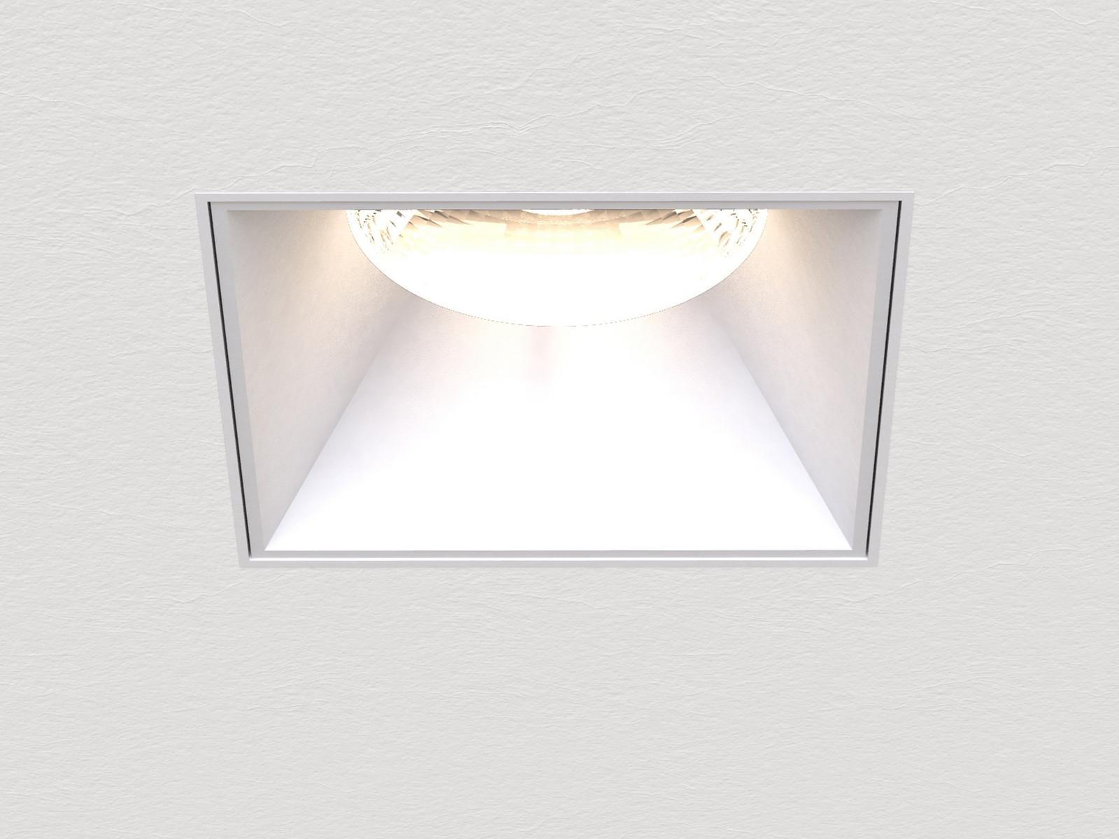 PROFORM TL SQUARE LED square ceiling aluminium spotlight