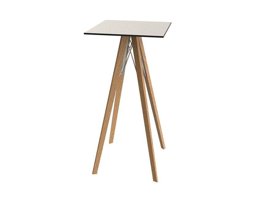 FAZ WOOD Square HPL high table