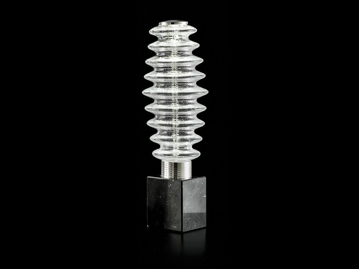 COLLIER T1800/LP1 LED table lamp with marble base