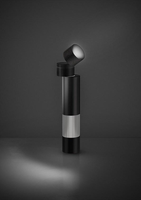 OBJECTIVE LED direct-indirect light table lamp