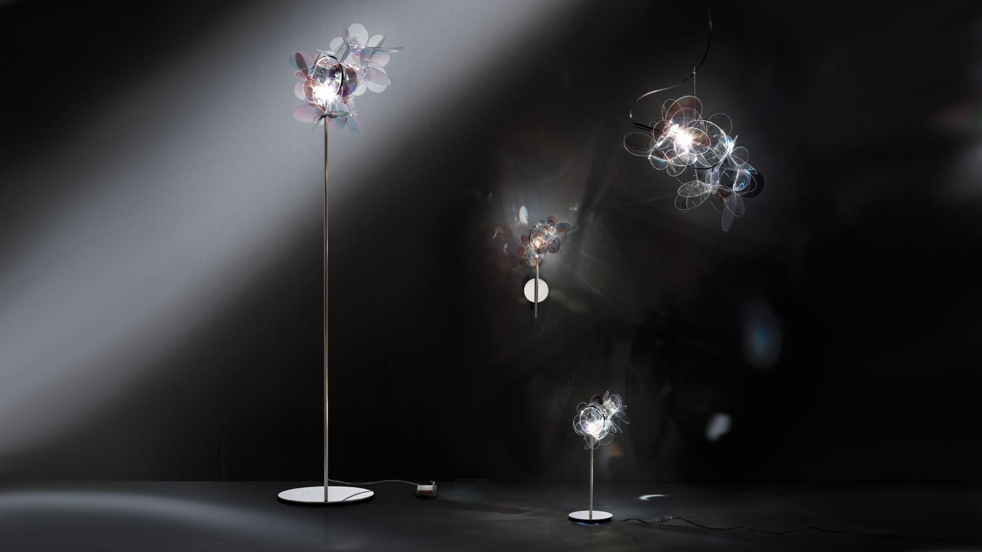 MILLE BOLLE LED polycarbonate pendant lamp