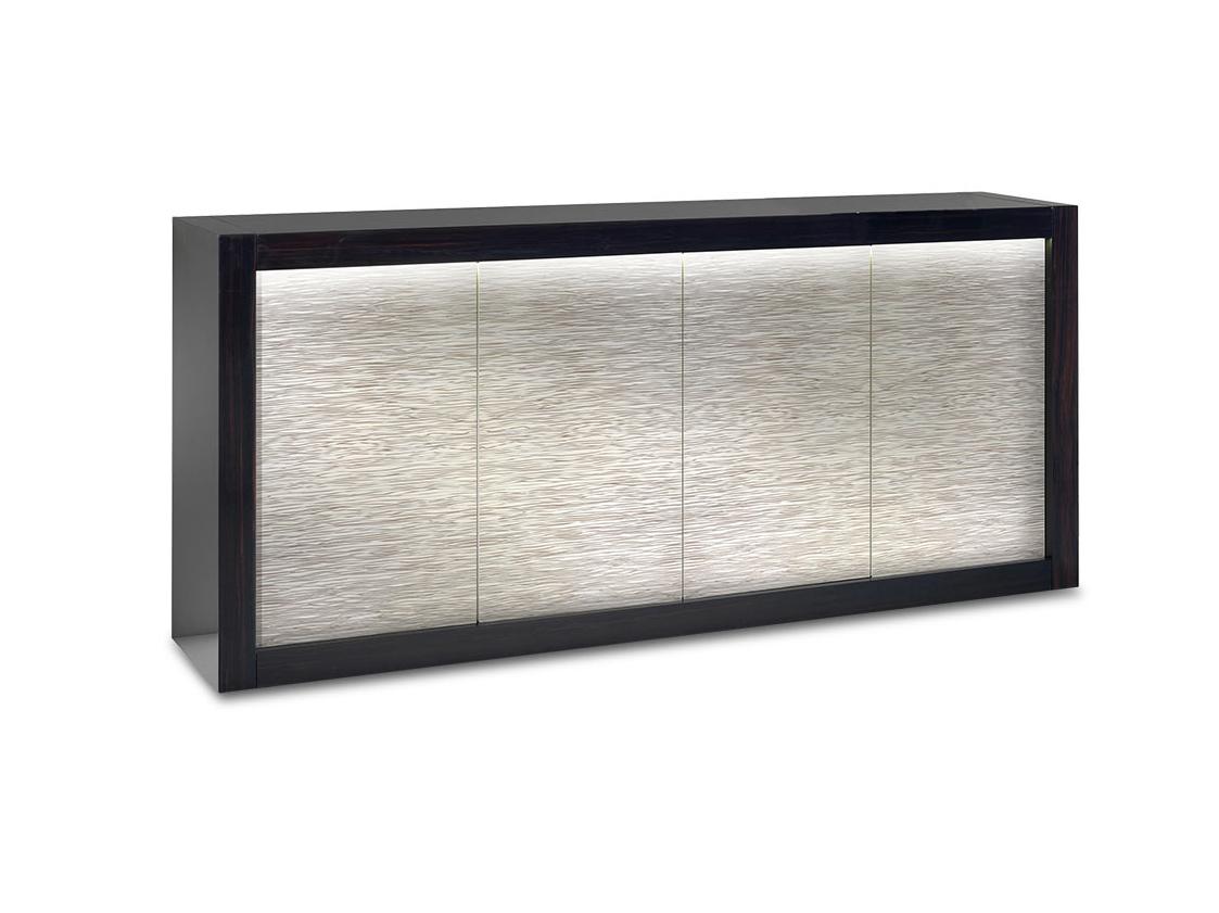 DUNE Wooden sideboard with integrated lighting
