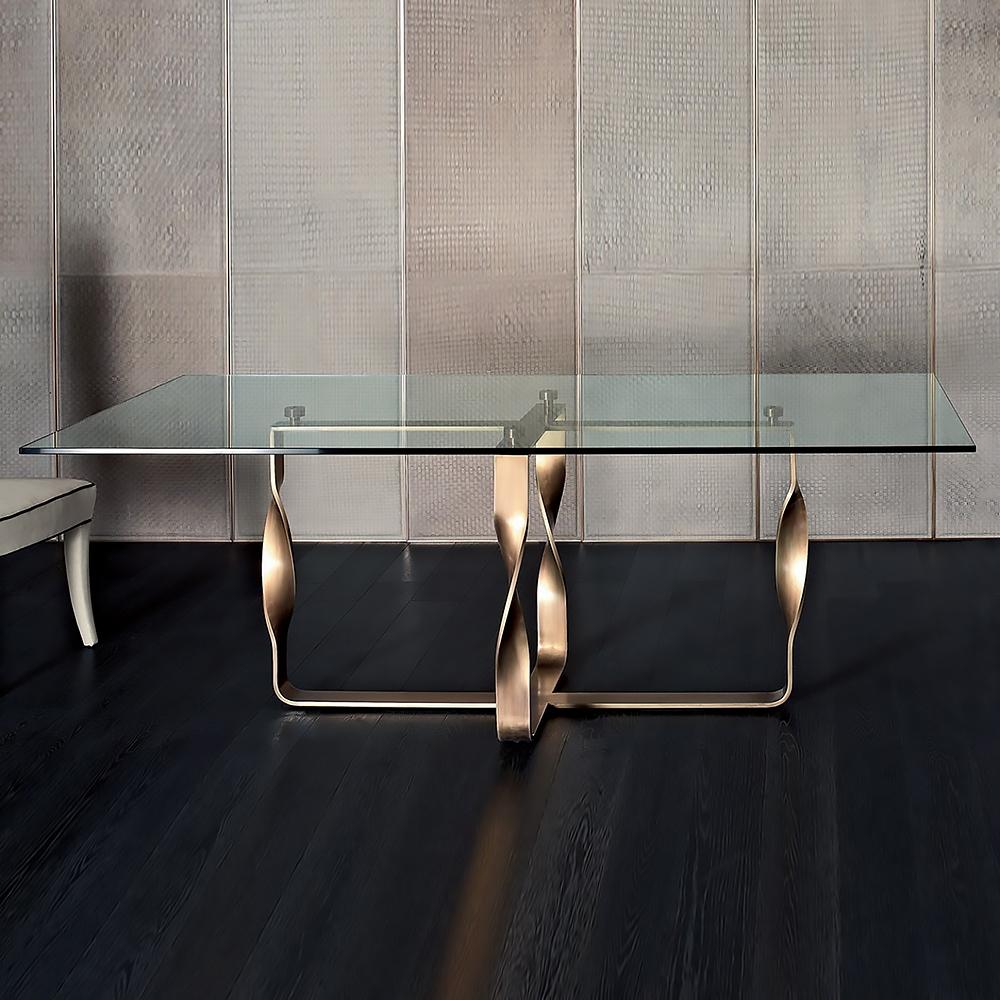 NOKIDO Metal table in a luxury style