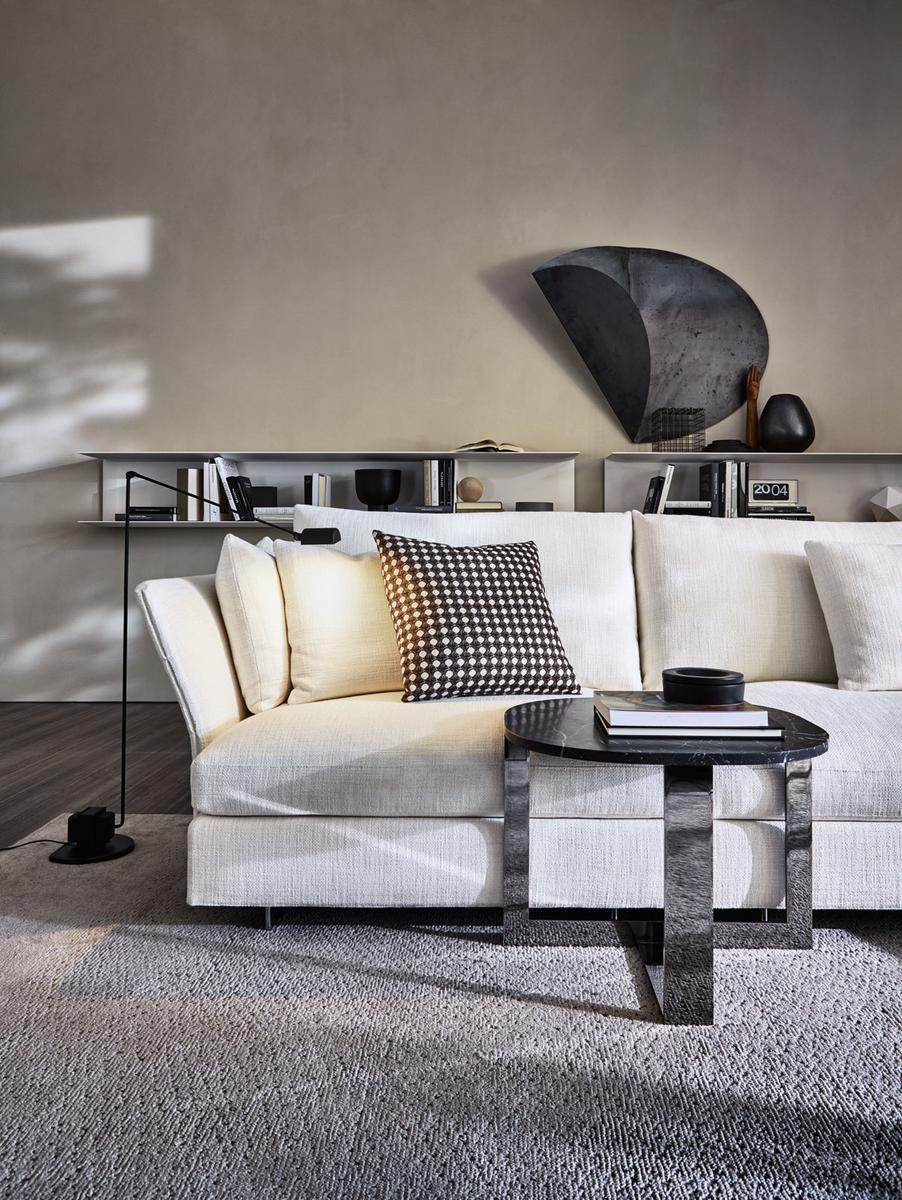 HOLIDAY Sectional leather sofa