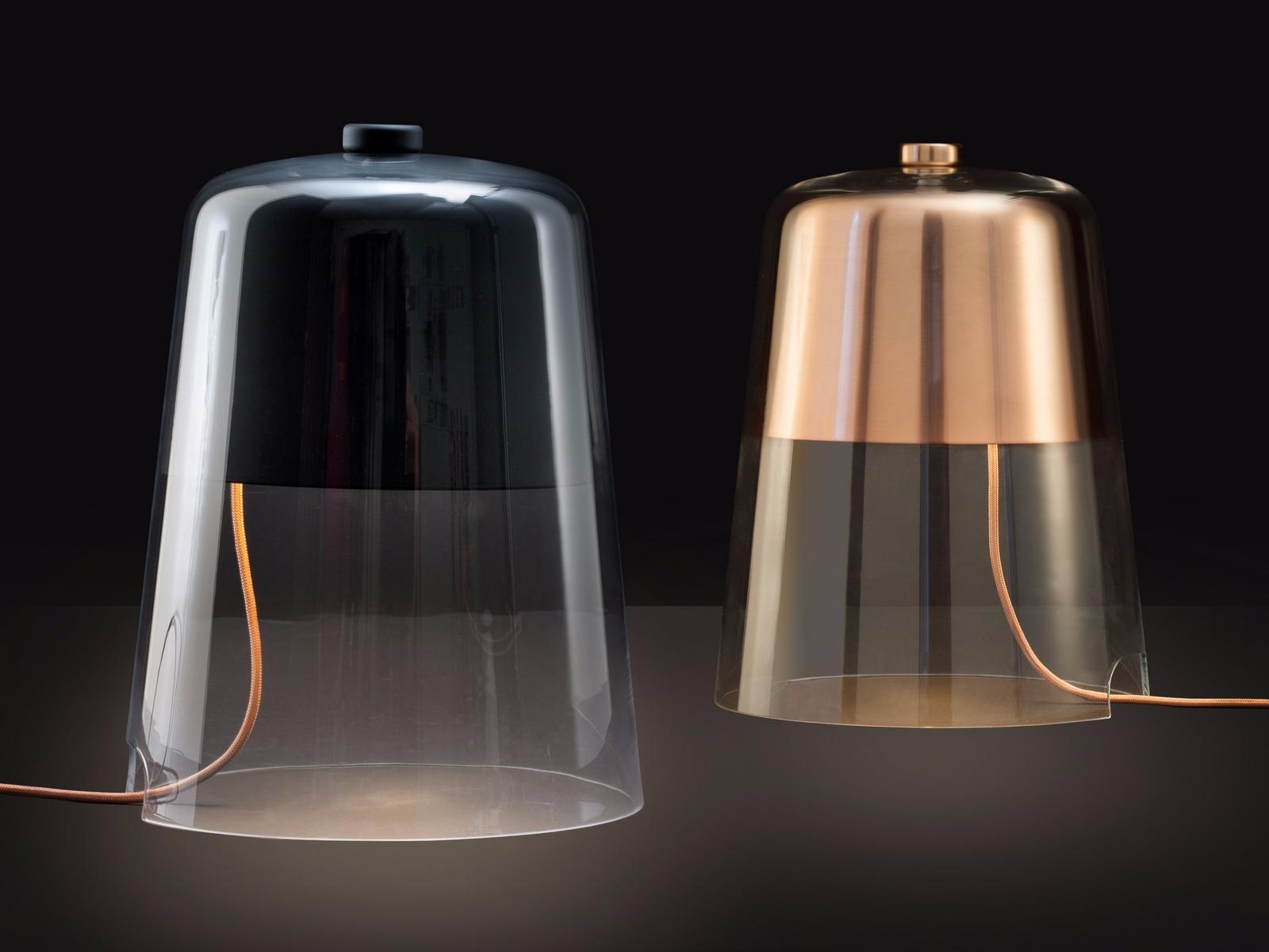 SEMPLICE - 226 Blown glass table lamp with dimmer SEMPLICE - 226 Blown glass table lamp with dimmer