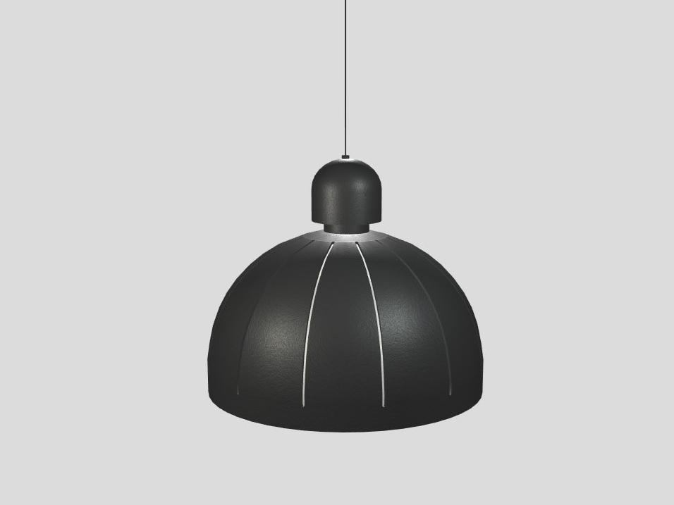 CUPOLE S1 50 LED metal pendant lamp