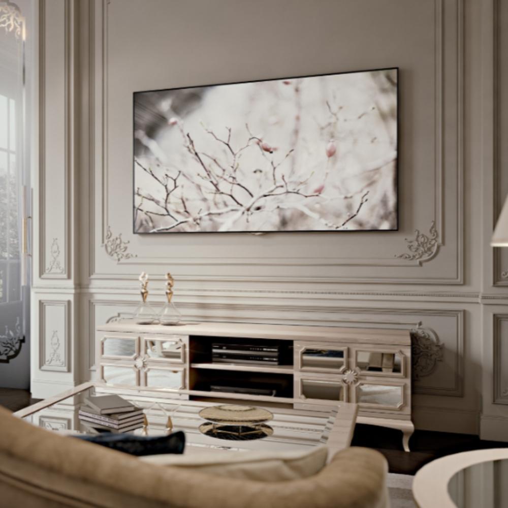 CHELSEA Wood tv furniture with drawers