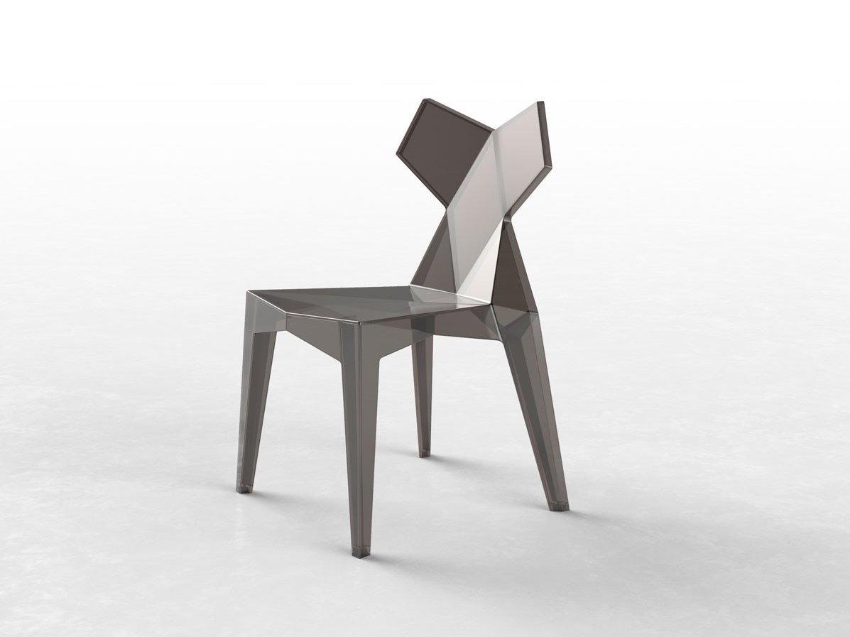 KIMONO Polycarbonate garden chair