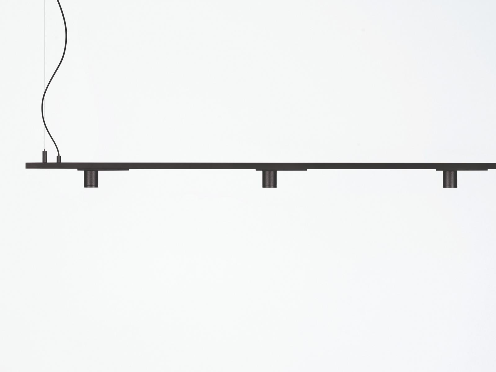 MINIMAL TRACK SUSPENSION LED Anodized aluminium track-Light