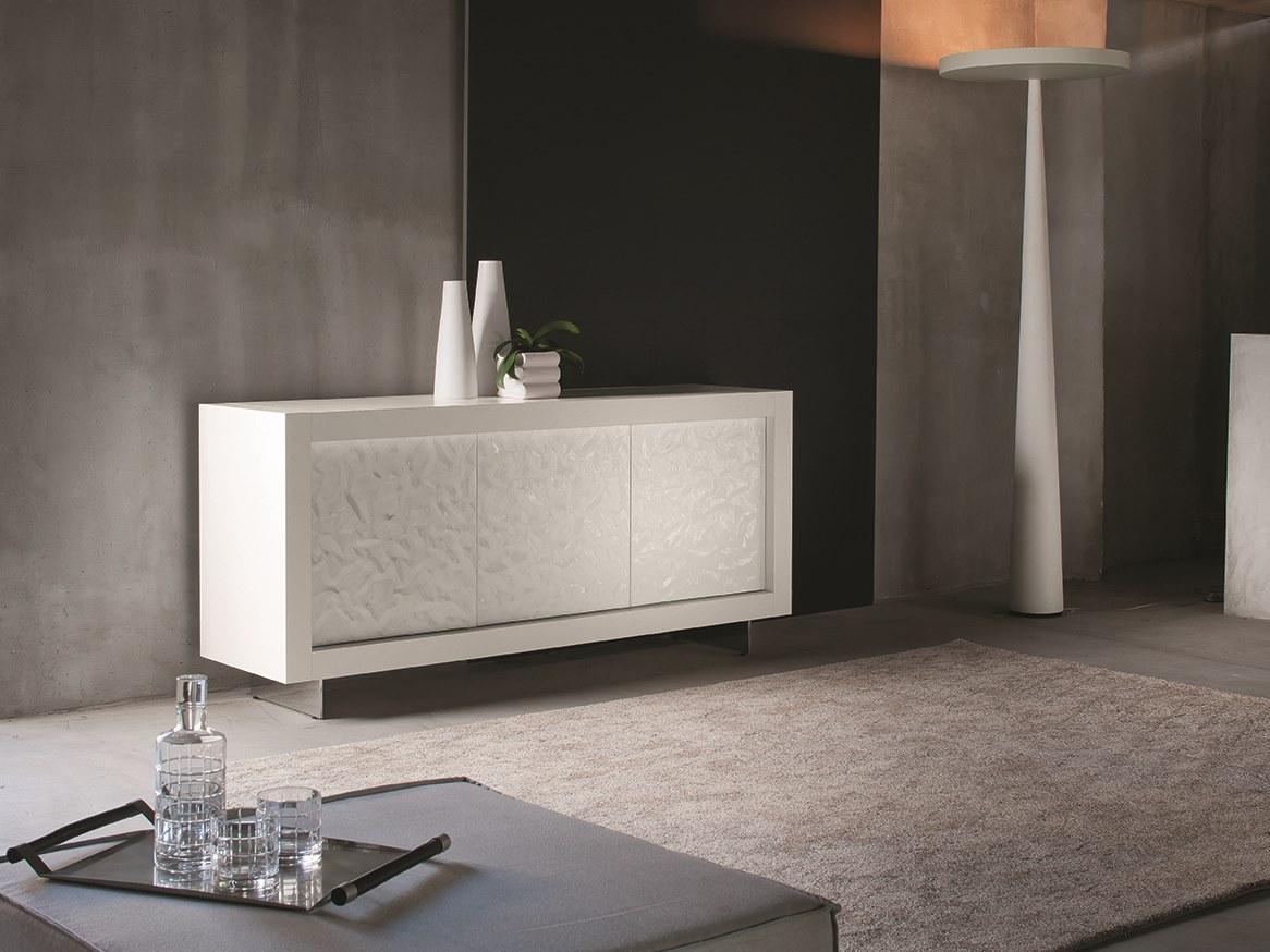 PICASSO - MITO Wooden sideboard with doors