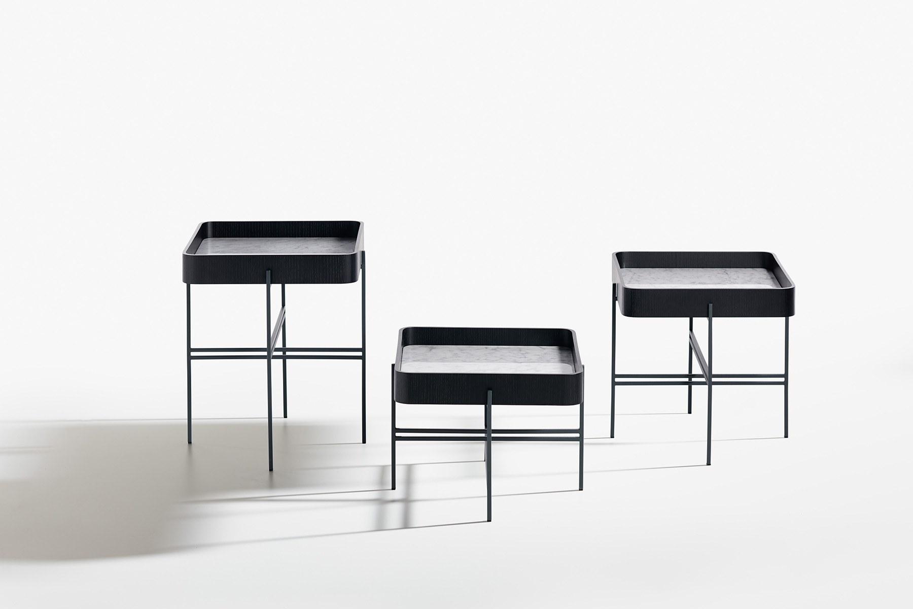 TRAY Square coffee table with tray