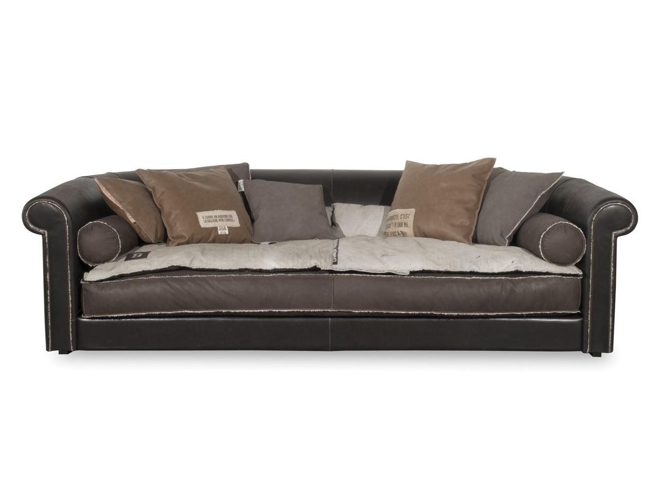 ALFRED SPECIAL EDITION TRENCH Leather sofa