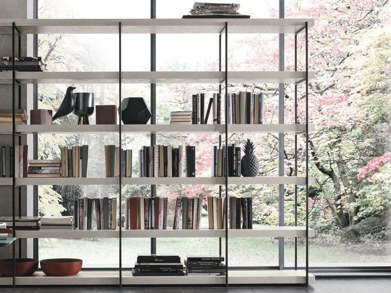 FORTEBRACCIO Double-sided bookcase