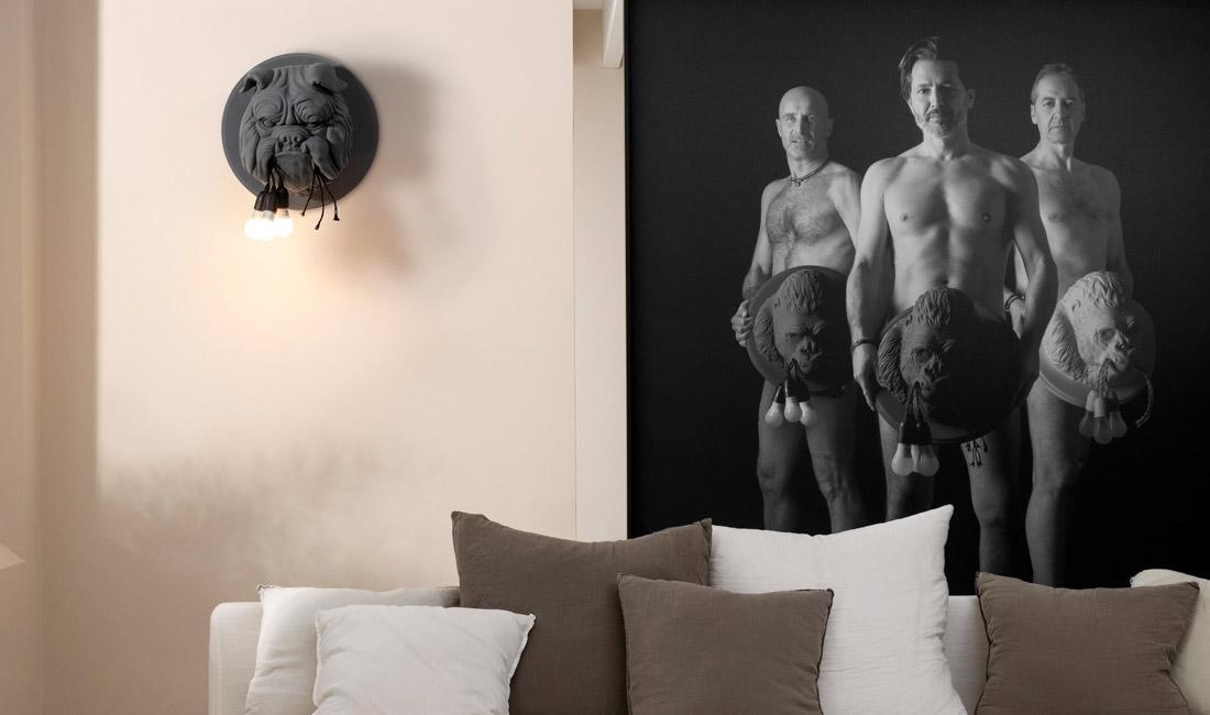 AMSTERDAM LED ceramic wall lamp