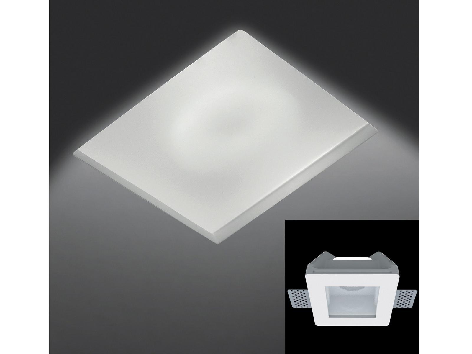 SD 081VN I LED recessed plaster spotlight for false ceiling