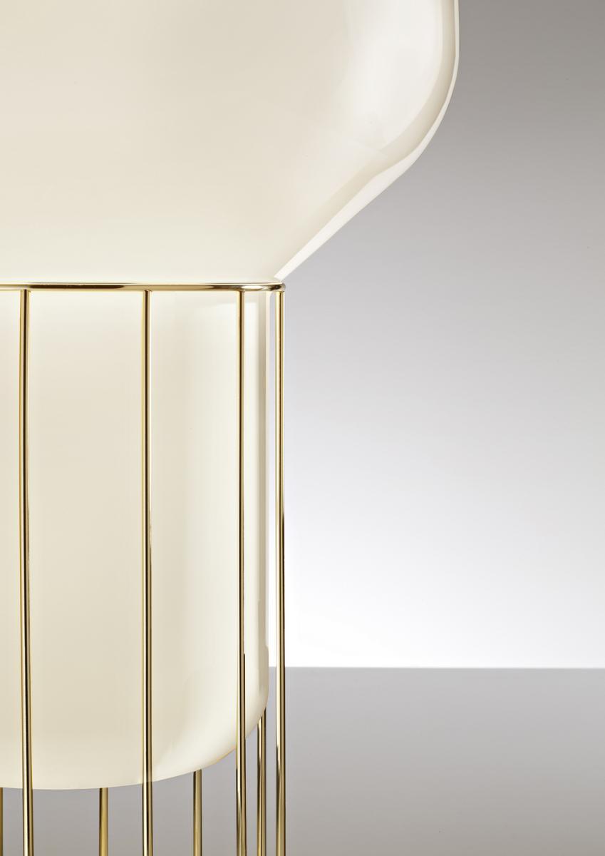 AÉROSTAT Blown glass table lamp