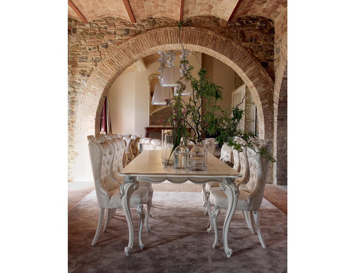 ALICE / CAPRI Extending rectangular dining table