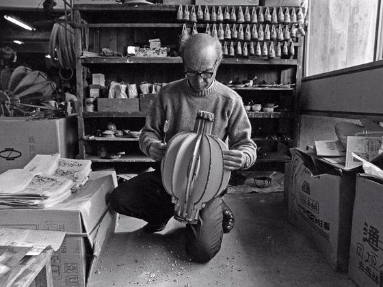 AKARI 45A Japanese paper pendant lamp