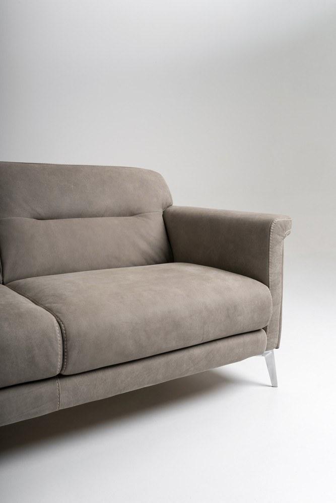STRIKE 2 seater leather sofa