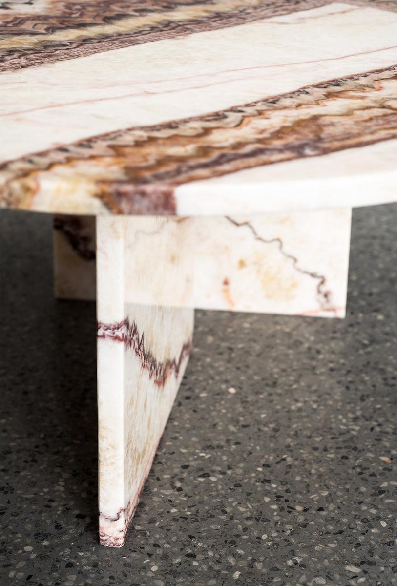 TEBE Round marble coffee table