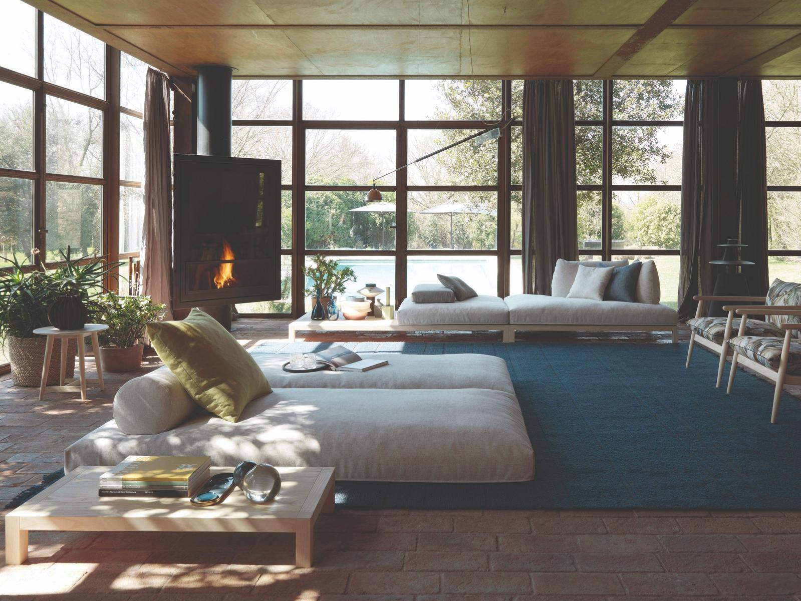 HANEDA Sectional modular fabric sofa