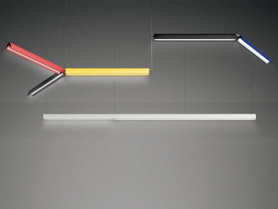 SERIES Y LED direct light aluminium pendant lamp