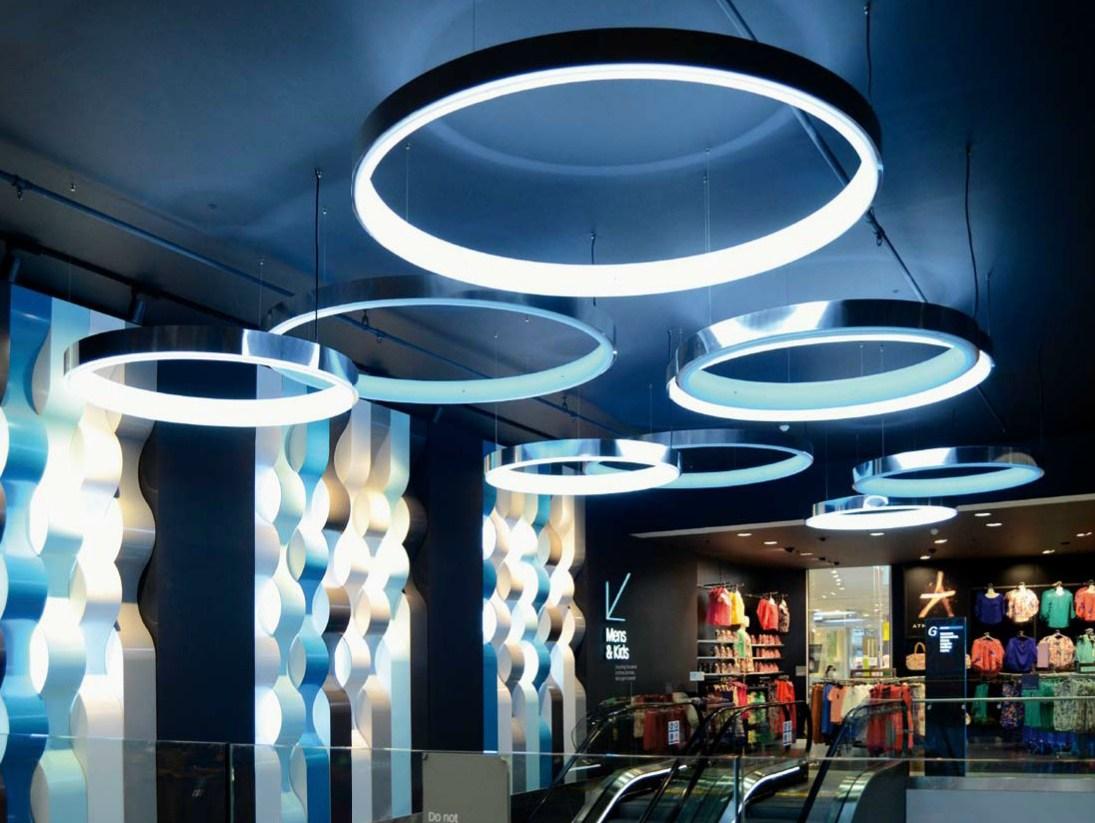 CIRCOLO LED aluminium pendant lamp